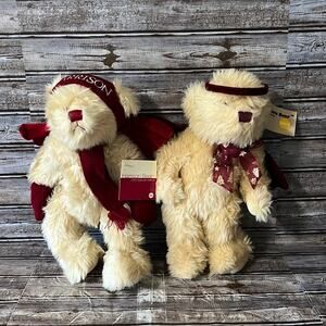 2000 and 2001 HSN Harrison Bear Collectible Plush Stuffed Animals